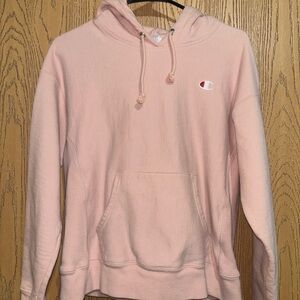 Champion Light Pink Pullover Hoodie